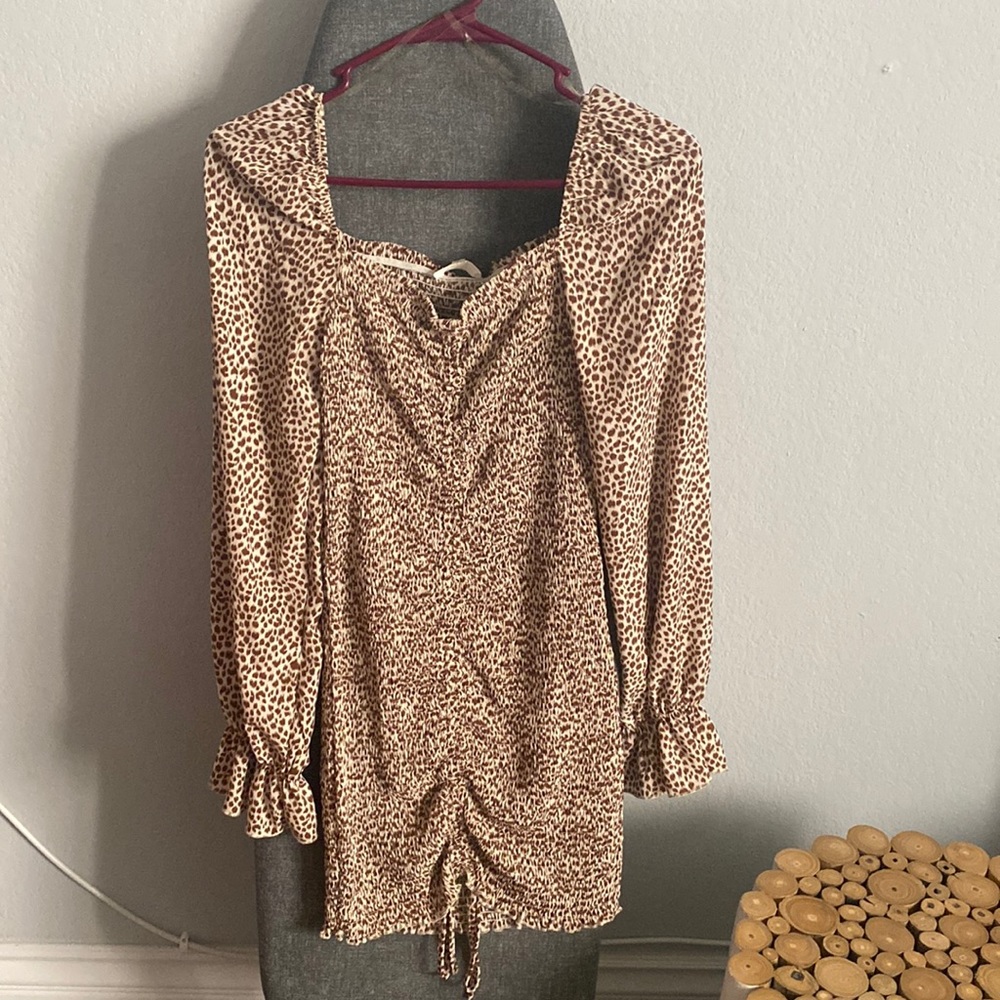 Elegant bodycon boho mini dress